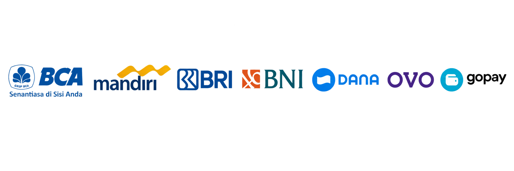Metode pembayaran yang diterima Nacetak: BCA, Mandiri, BRI, BNI, DANA, OVO, GoPay