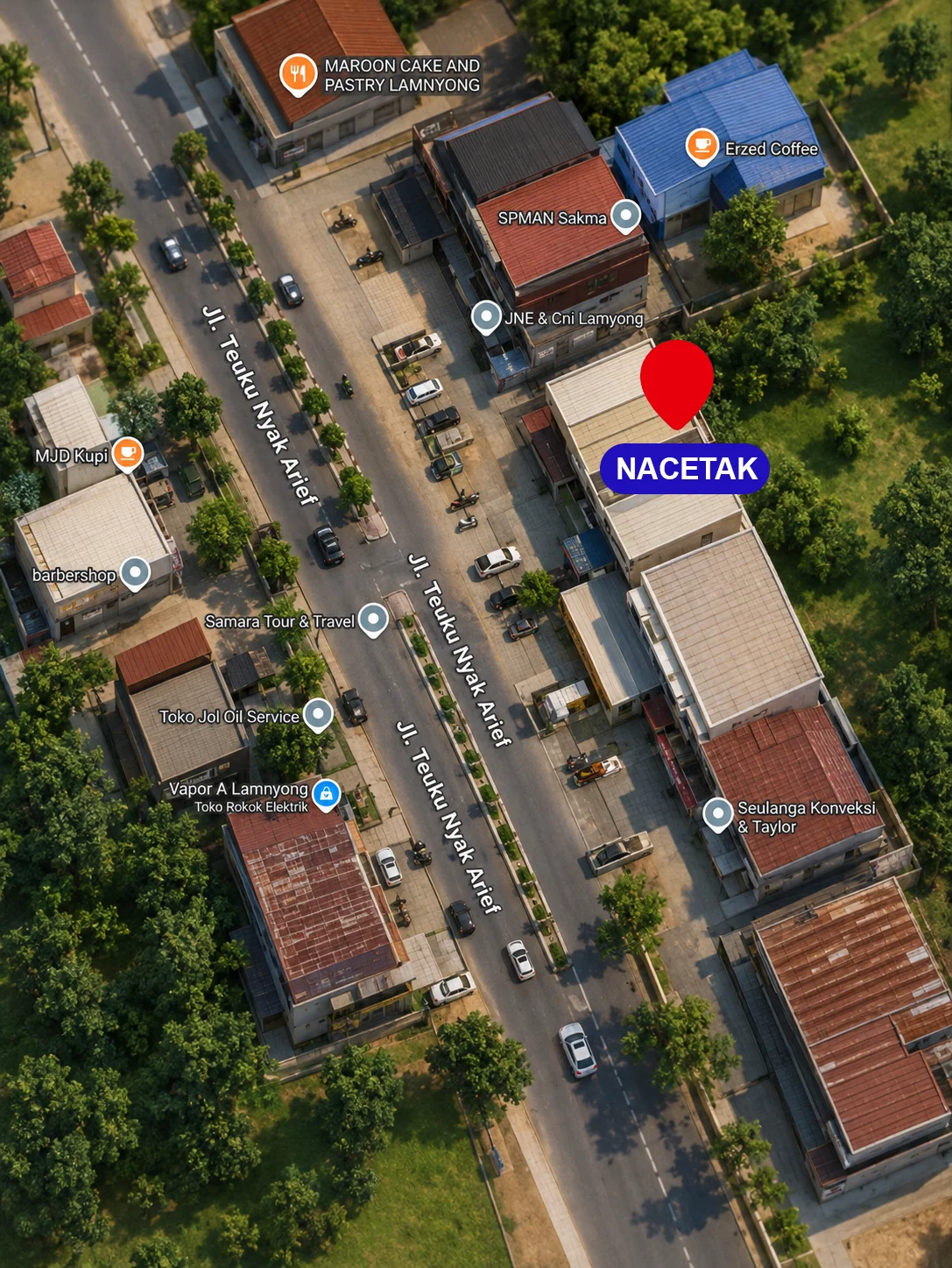Nacetak Pindah Lokasi, Kini Hadir Lebih Dekat