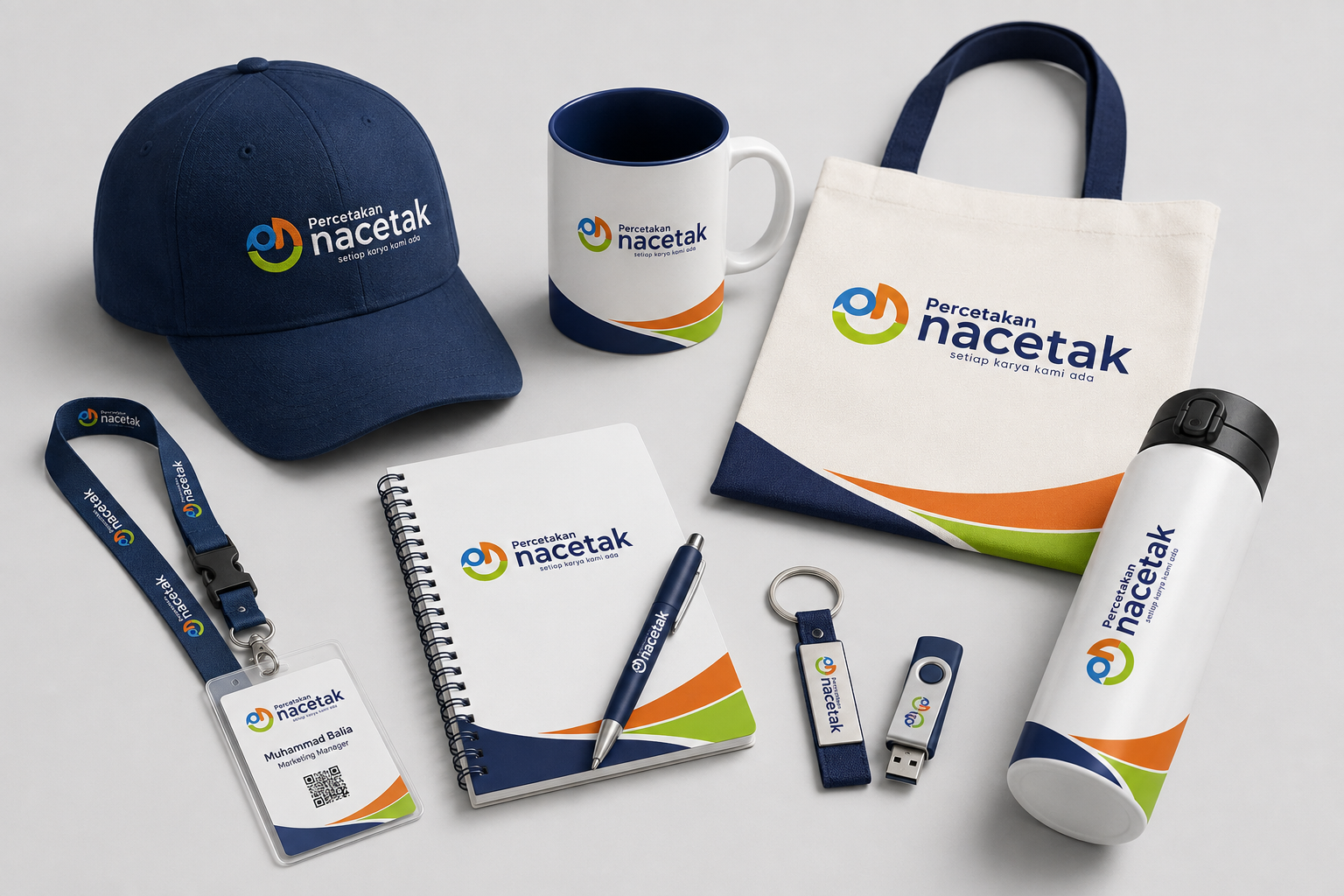 Contoh cetak Merchandise