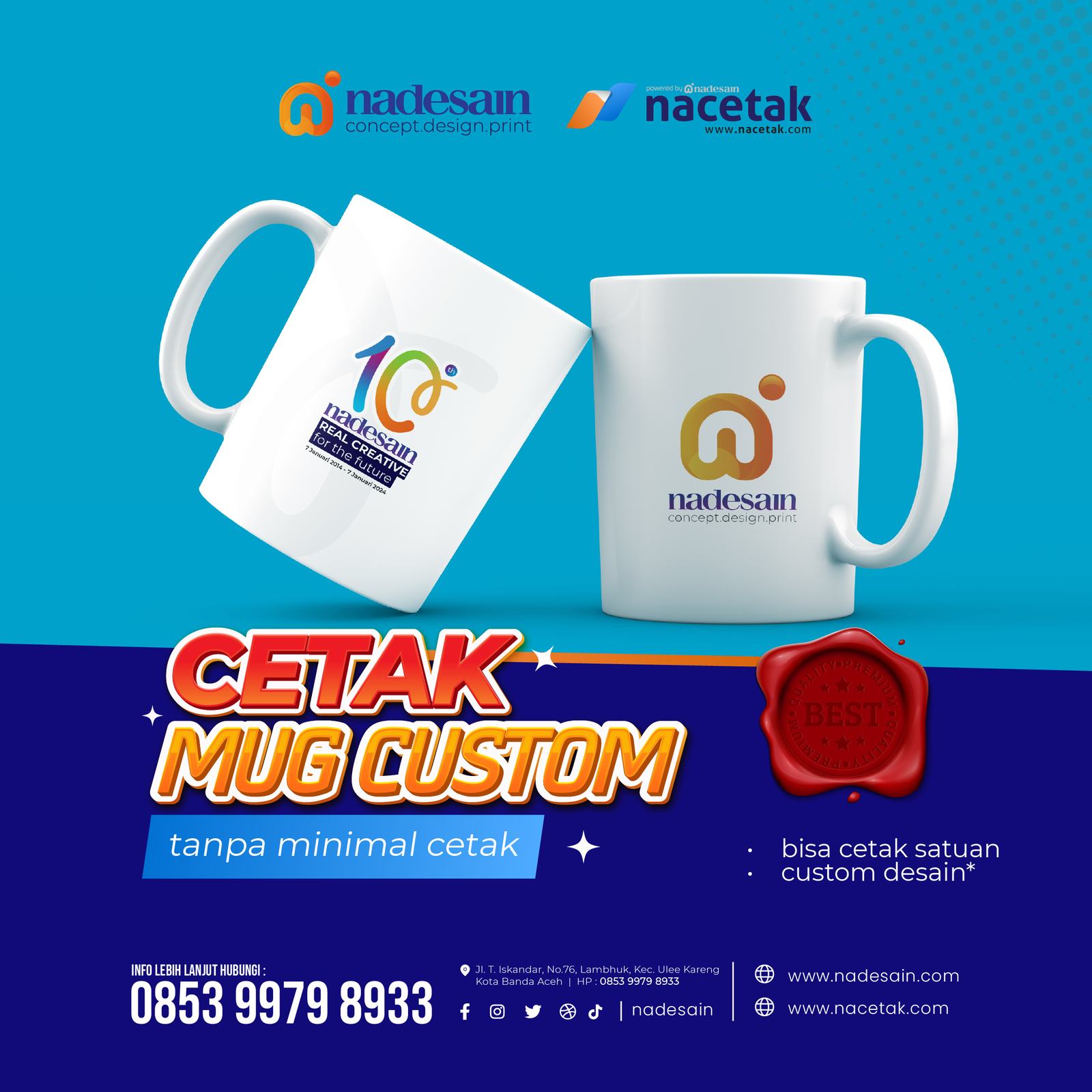Cetak MUG