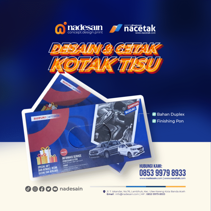Cetak Kotak Tisu