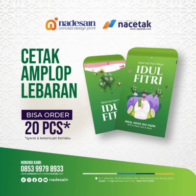 Cetak Amplop Lebaran