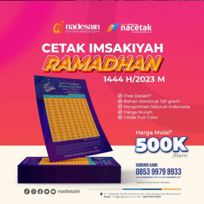 Cetak Imsakiyah Ramadhan